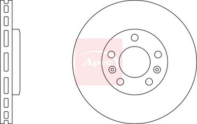 APEC Brake Disc DSK3045