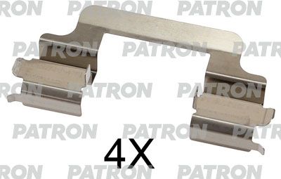 Комплектующие, колодки дискового тормоза PATRON PSRK1301