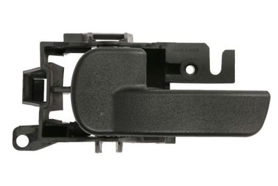 Door handle Achter/Voor Links (binnen, zwarte textuur) past: NISSAN NAVARA D40 01.05-01.15