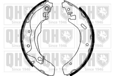 Комплект тормозных колодок QUINTON HAZELL BS846 для FORD MONDEO