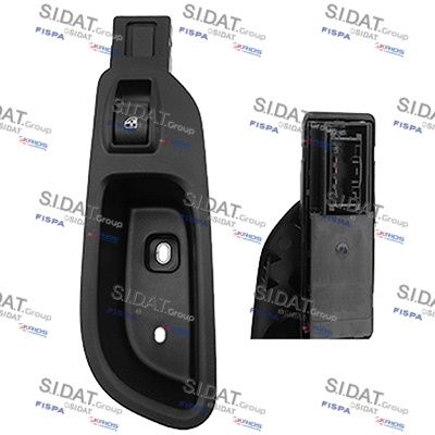 Выключатель, стеклолодъемник SIDAT 5.145289 для FIAT TIPO