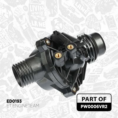 Vodné čerpadlo, chladenie motora ET ENGINETEAM PW0006VR2