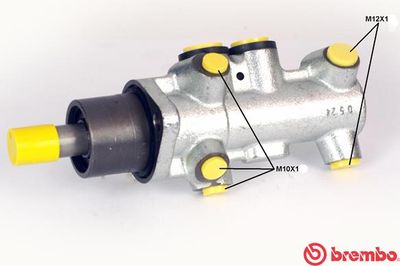 Главный тормозной цилиндр BREMBO M 68 010 для RENAULT TRAFIC