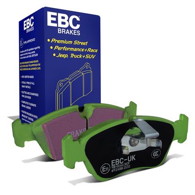 комплект спирачно феродо, дискови спирачки EBC Brakes DP21211