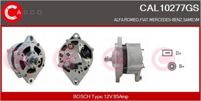 CASCO CAL10277GS Генератор  для ALFA ROMEO 164 (Альфа-ромео 164)