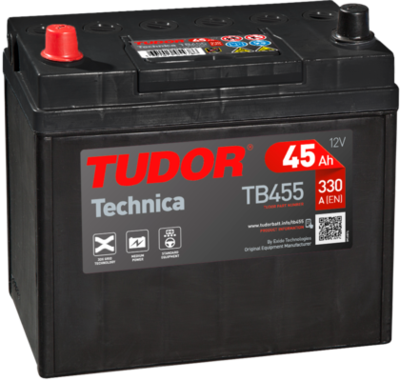 Стартерная аккумуляторная батарея TUDOR TB455 для HONDA ACTY