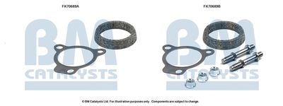 Монтажен комплект, изпускателна тръба BM Catalysts FK70689