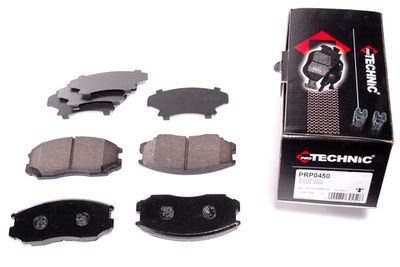 Комплект тормозных колодок, дисковый тормоз PROTECHNIC PRP0450 для MITSUBISHI MIRAGE