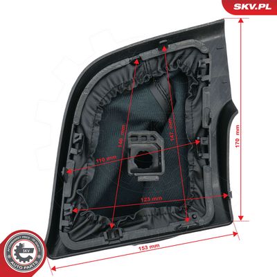Hlavice řadicí páky SKV 63SKV902