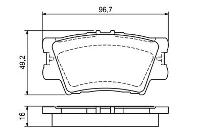 SET PLACUTE FRANA FRANA DISC BOSCH 0986494154 4