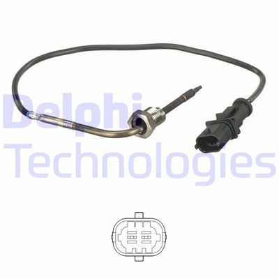 Sensor, avgastemperatur DELPHI TS30188