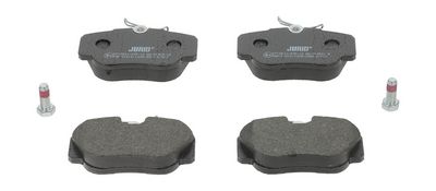 BREMSBELAGSATZ SCHEIBENBREMSE