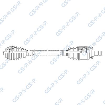 полуоска GSP 203925OL