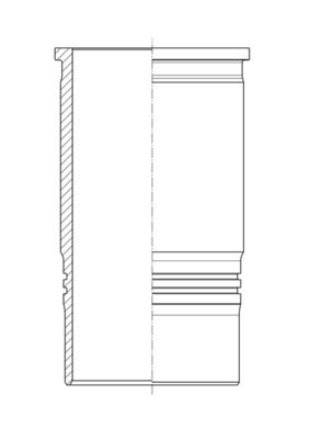 Camasa cilindru MAHLE 1911020587