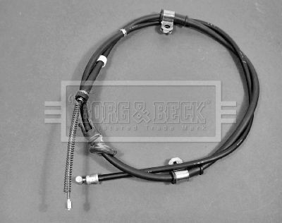Тросик, cтояночный тормоз BORG & BECK BKB2114 для MITSUBISHI SPACE