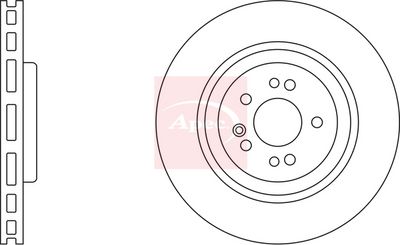 APEC Brake Disc DSK2019