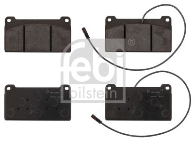 Brake Pad Set, disc brake 16696