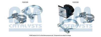 Монтажен комплект, изпускателна тръба BM Catalysts FK50120