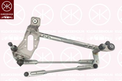 лостов механизъм на чистачките KLOKKERHOLM 78043280