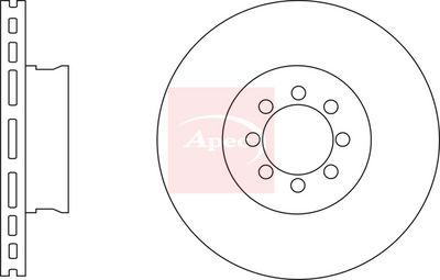APEC Brake Disc DSK4160