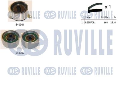 Комплект ремня ГРМ RUVILLE 550201 для MAZDA 626