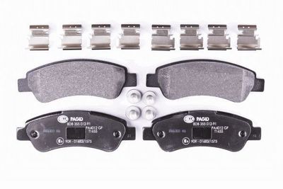 Brake Pad Set, disc brake 8DB 355 012-911