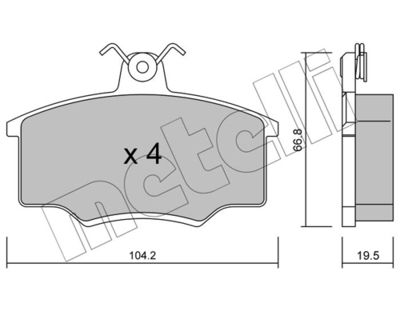 SET PLACUTE FRANA FRANA DISC