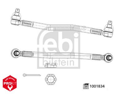 Styrestang FEBI BILSTEIN 1001834