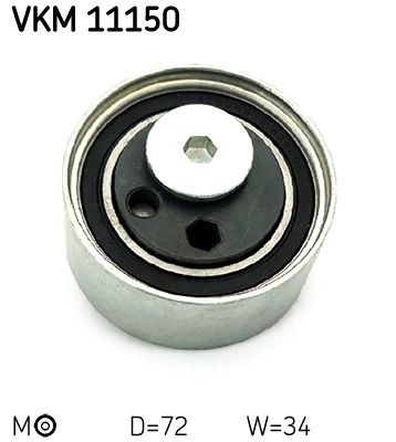 Tensioner Pulley, timing belt VKM 11150