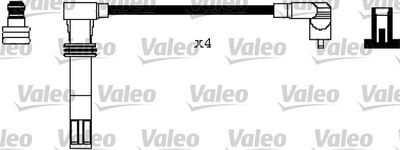 Комплект проводов зажигания VALEO 346240 для VW LUPO