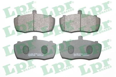 Комплект тормозных колодок, дисковый тормоз LPR 05P261 для LAND ROVER 110/127