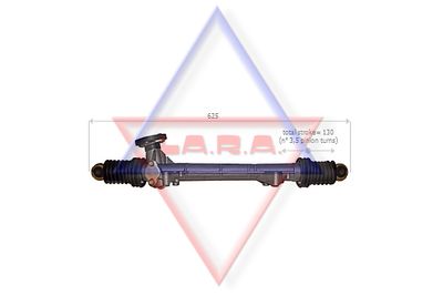 Рулевой механизм LA.R.A. 310018 для DACIA 1300