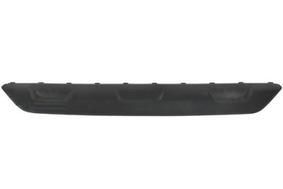 Bumperbekleding Achter (met een trekhaak plug, black-matt) past: TOYOTA COROLLA CROSS 08.22-