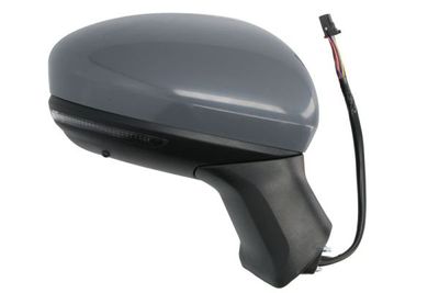 Zijspiegel Rechts (elektrisch, asferisch, met verwarming, assistent rijstrookverandering, under-coated, elektrisch opklapbaar, met indicator, met temperatuursensor) past: MITSUBISHI ASX II 11.19-