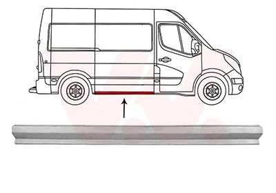EINSTIEGSBLECH VAN WEZEL 3396110