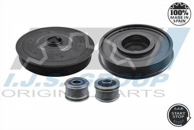 Belt Pulley Set, crankshaft 17-1020KIT B