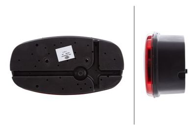 Achterlicht Links Cargoluna (P21W/R10W, 12/24V, met indicator, anti-fog licht, met stoplicht, parkeerlicht, reflector, met draadoog)