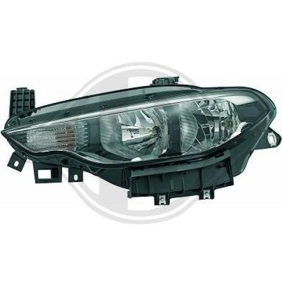 Основная фара DIEDERICHS 3464981 для FIAT TIPO