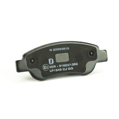 BREMSBELAGSATZ SCHEIBENBREMSE DELPHI LP1949 37