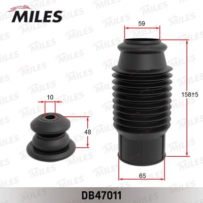 MILES DB47011 Пыльник амортизатора  для ROVER 45 (Ровер 45)