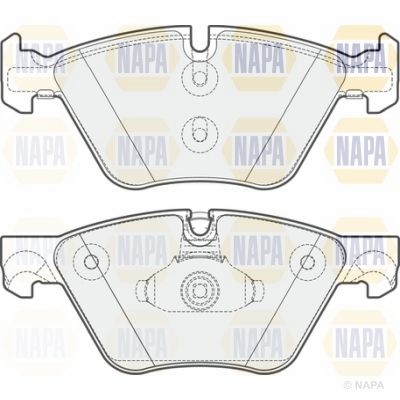 Brake Pad Set NAPA PBP7331