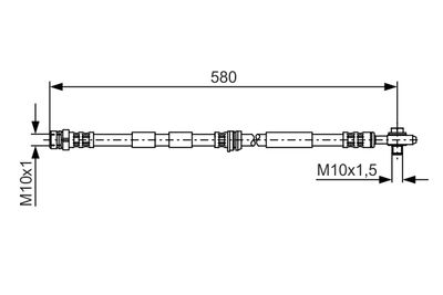 Brake Hose 1 987 476 849