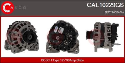 GENERATOR / ALTERNATOR CASCO CAL10229GS