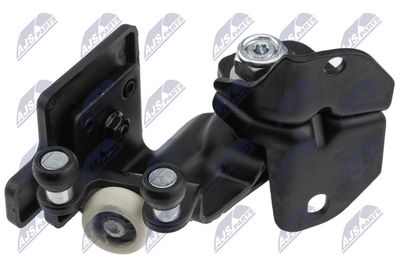 Ritinėlio kreiptuvas, atstumiamos durys