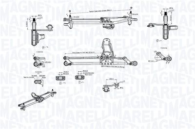 система за стъкломиене MAGNETI MARELLI 064351729010