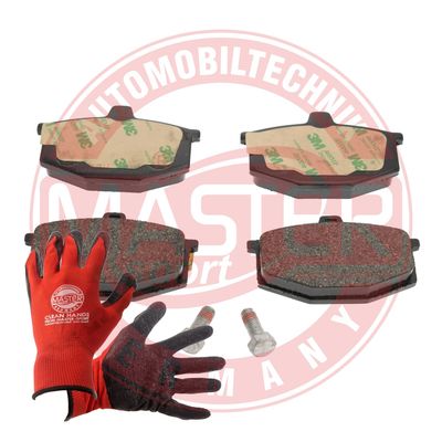 Zestaw klocków hamulcowych, hamulce tarczowe MASTER-SPORT GERMANY 13046029672N-SET-MSP