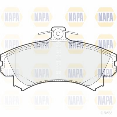 Brake Pad Set NAPA NBP1179