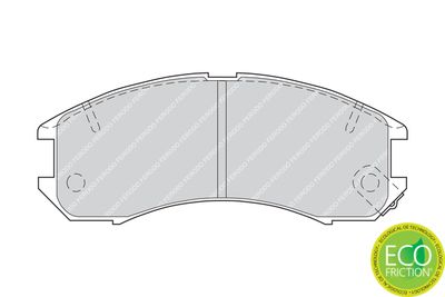 SET PLACUTE FRANA FRANA DISC FERODO FDB576 1