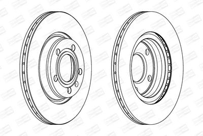 BREMSSCHEIBE CHAMPION 562060CH 1