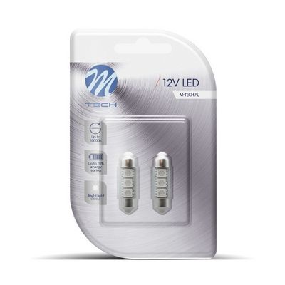 Ampoule, feu éclaireur de plaque M-Tech